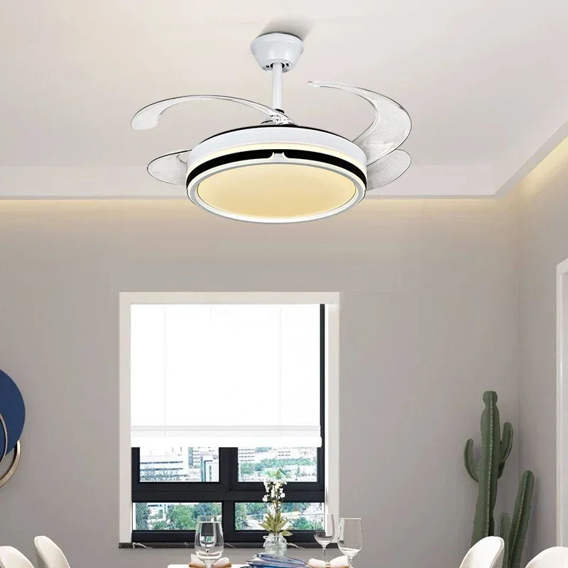 New Ramco Decorative Ac Dc Ceiling Fan Pcb Big Hvls Remote Control Decorative Bladeless Ceiling Light with Fan