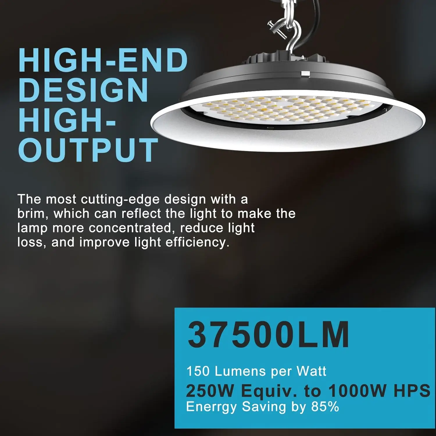 Led High Bay Licht High Bay Led-Verlichting Met Reflector (De Meest Geavanceerde Warmteafvoer