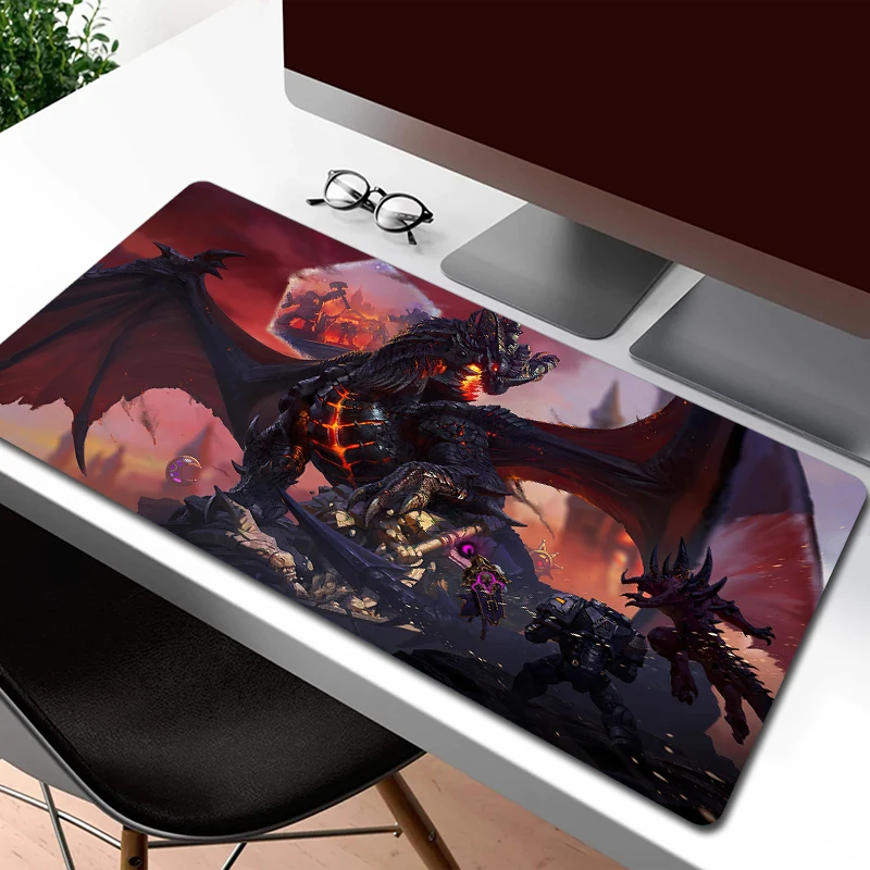 

PC Gaming Computer Mouse Mat World Of Warcraft Lich King Non-Slip Mouse Pad WOW Game Large Computer Laptop Carpet Gamer Mousepad