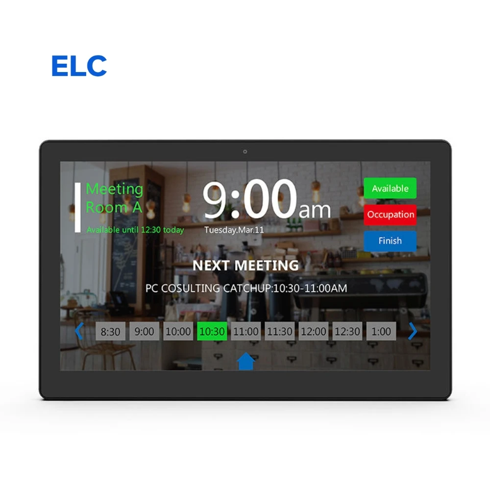 WA1348T Meeting Room Booking RK3568 Wall Android Signage 13.3 Inch Android 11 Poe Tablet Pc