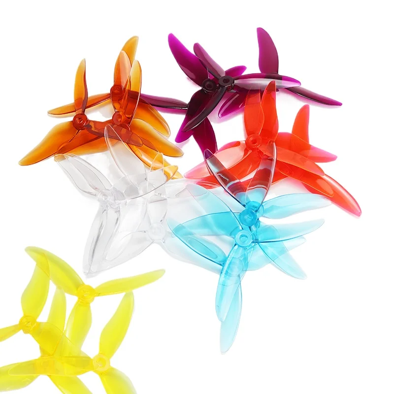 2Pairs/4PCS Gemfan Hurricane 51499 Props 5Inch 3Blade CW/CCW PC Propeller for RC Drone FPV Racing 2207 2306 Motor Nazgul5 DIY