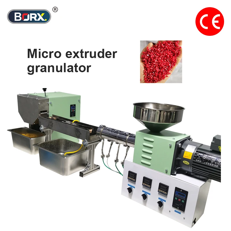 SJ25/SJ35 Micro extrusion granulator Plastic modified formula Laboratory small desktop granulator Set