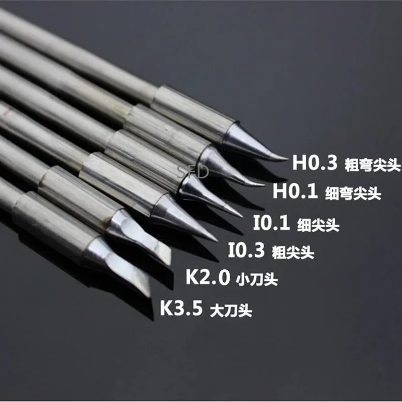 Original Toor Soldering Iron Welding Tips For T12-11 T12-K2.5/K3.5/I0.3/I0.1/H0.1/H0.3 Replace Head For T12 Soldering Station