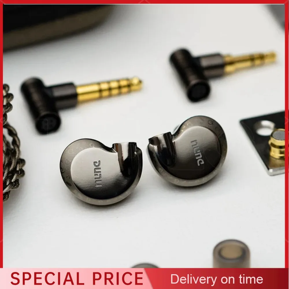 

DUNU Falcon Ultra Titanium Grey Loong Year Edition Dynamic Driver IEMs Headphone Bass Earbuds with MMCX HiFi Cable