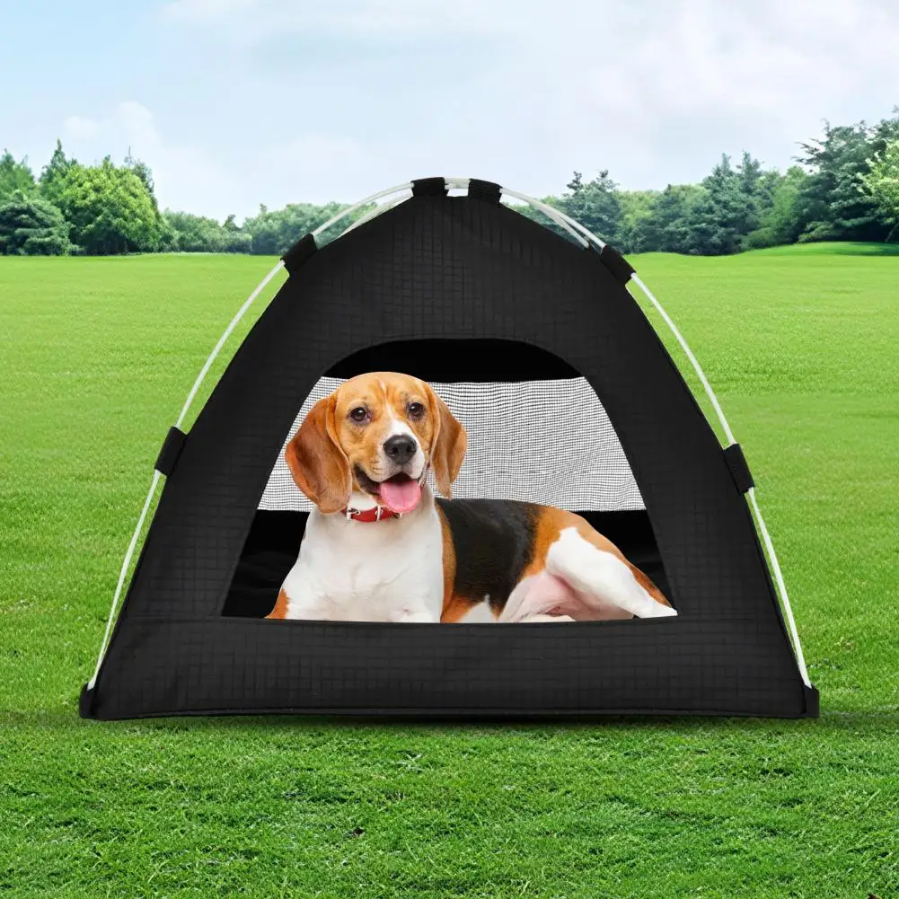 

35cm Cat Tent Bed Foldable Puppy Kennel Pet Cave House Cool Pet Camping Tent Automatic For Cats And Small Dogs Rabbits Camping