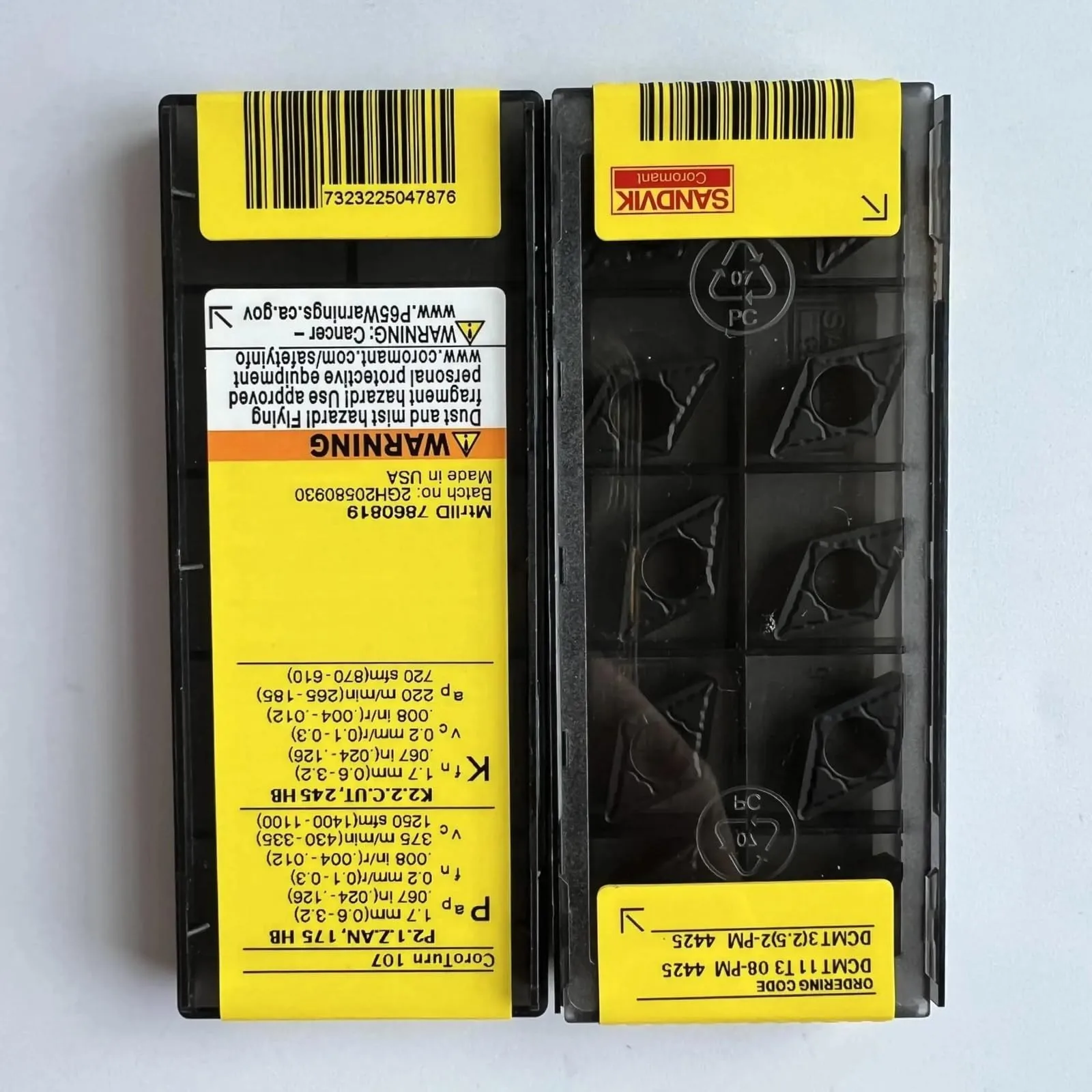 

Оригинальный SANDVIK/DCMT11T308-PM 4425/лезвие с ЧПУ из твердого сплава, 10 шт.