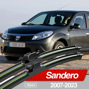 Frontwinde für Dacia Sandero, Weklles Accessoires, 2008, 2012, 2013, 2014, 2016, 2018, 2020, 2 Stücke 10 Hauptverkaufszubehör Sandero 2012 - №3