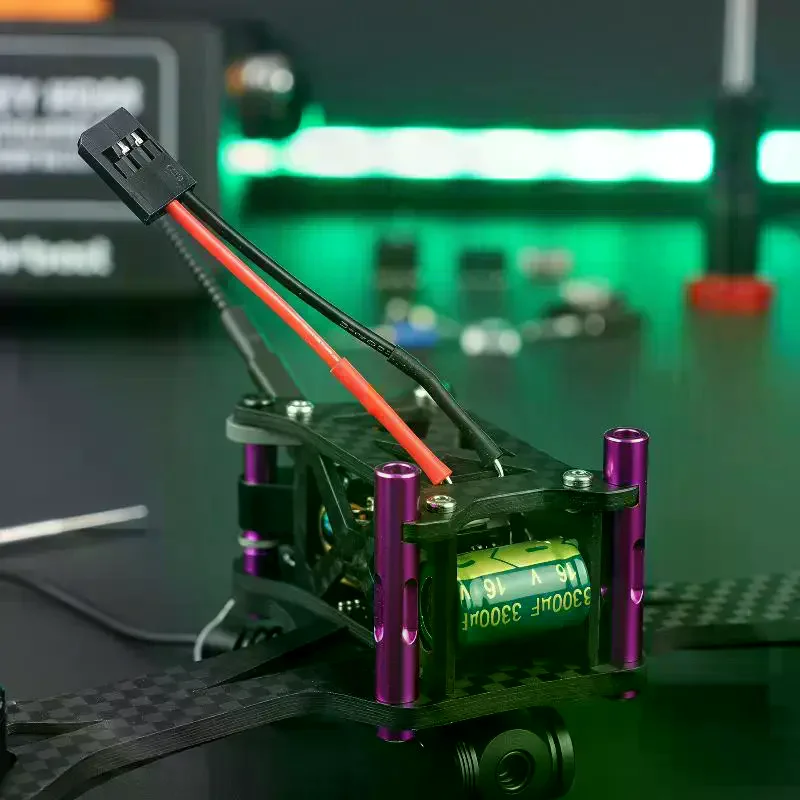 16V Voltage Protector for A3 Flight Control Receiver, Large Capacitor Protector for RC Drones