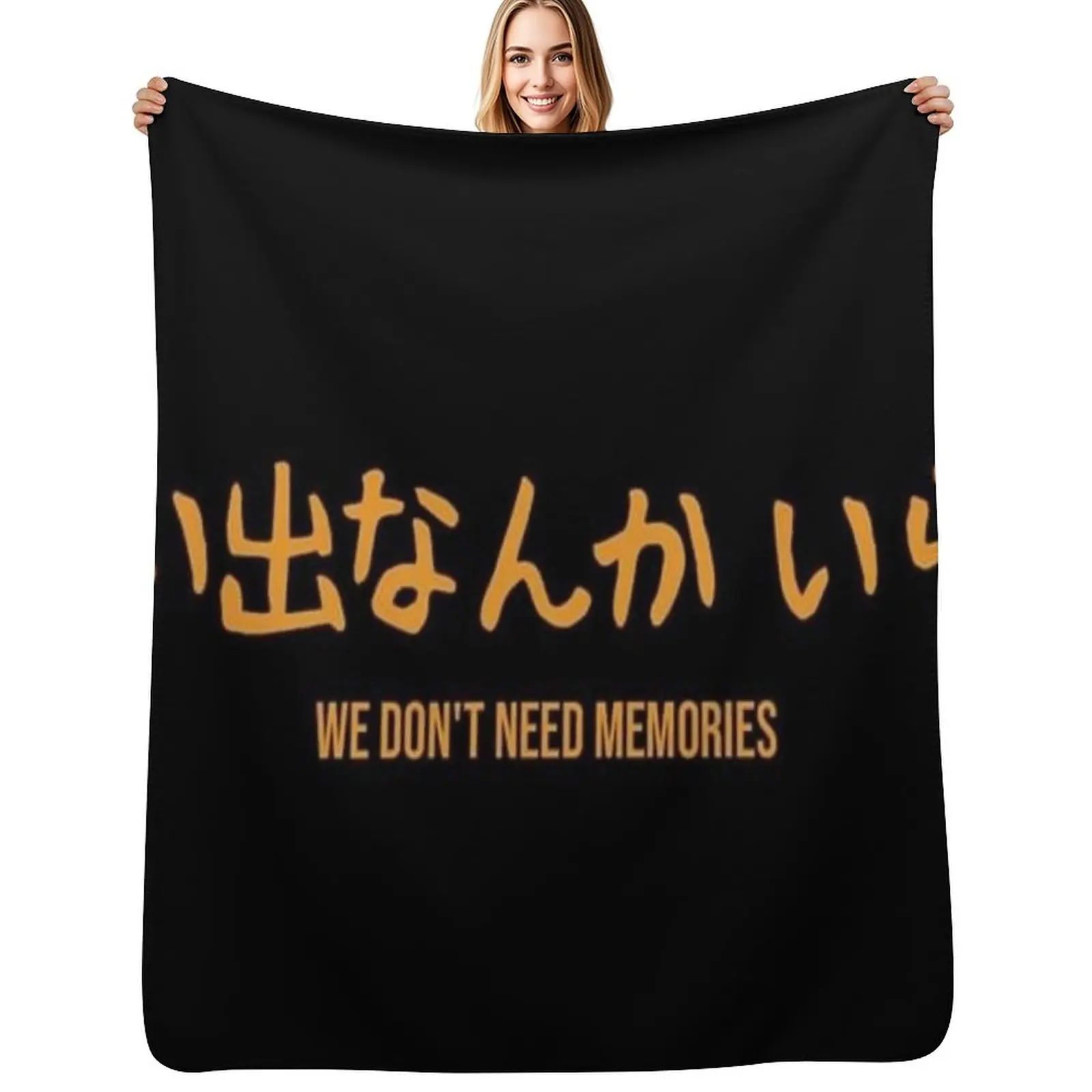 Inarizaki Banner Throw Blanket Thermals For Travel cosplay anime Decorative Sofa Soft Sofa Throw for winter Blankets