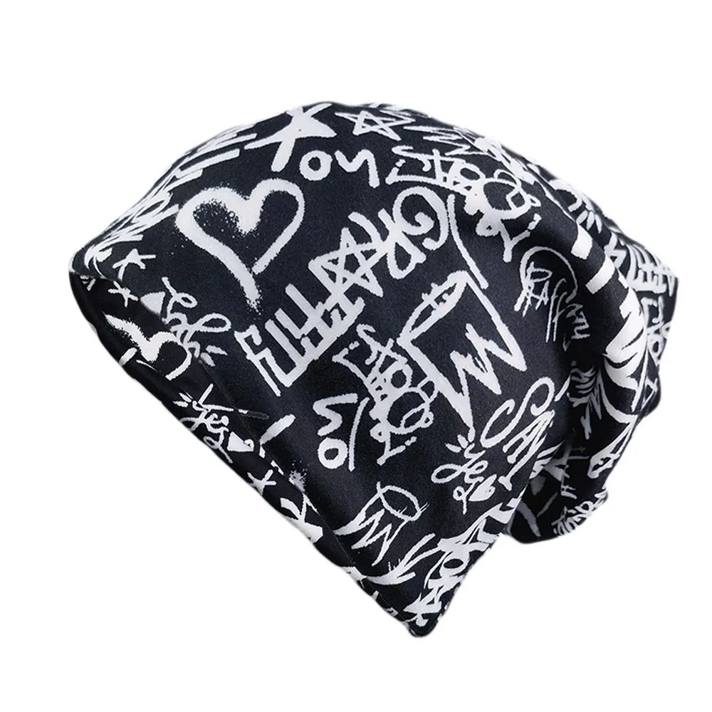 Spring Autumn Warm Women Beanies Skullies Fashion Beauty Soft Winter Hat Scarf Knit Girl Floral Hats Turban Colorful Dance Hat