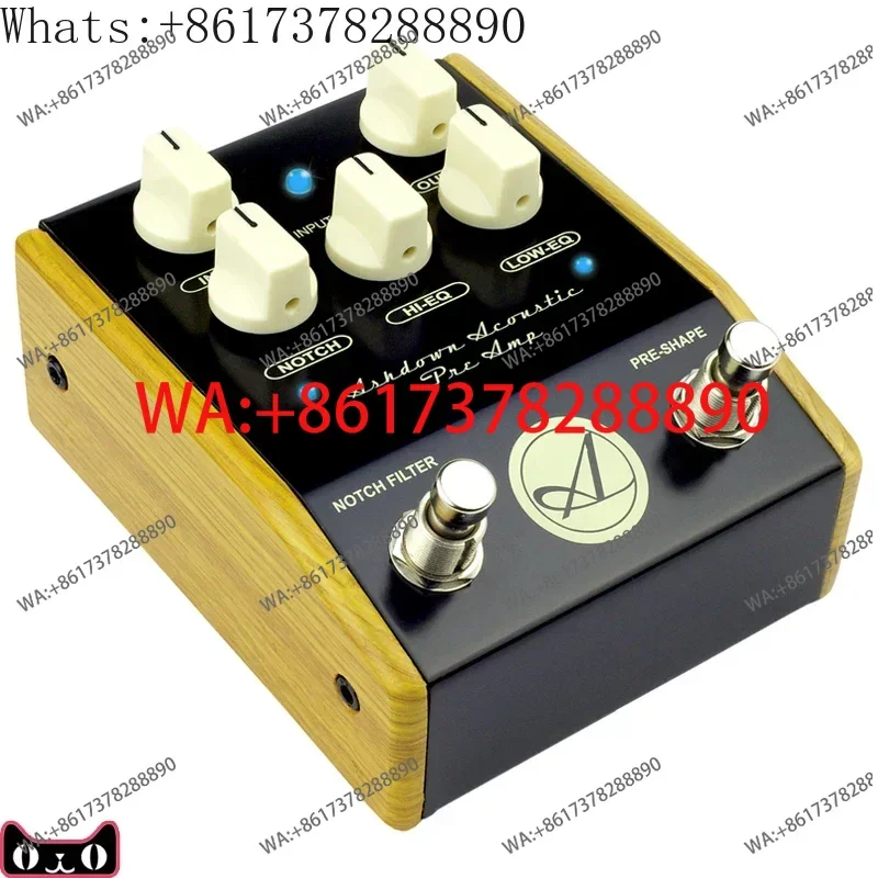 Ashdown Acoustic Preamp Electric Box Folk Wooden Guitar Effector Recording Performance Pre Level DI Box