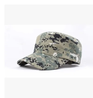 Digital Camo Cap Casquette Camouflage Hats For Men Flat Cap Blank Plain Camo Hats Outdoor Baseball Cap