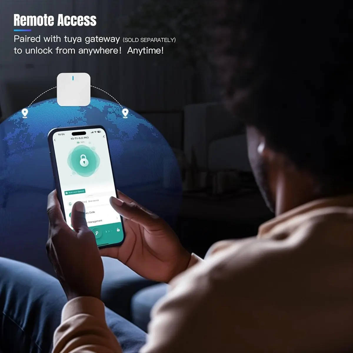 Smart Key Lock Box Suitable for House Keys and Real Estate Agents