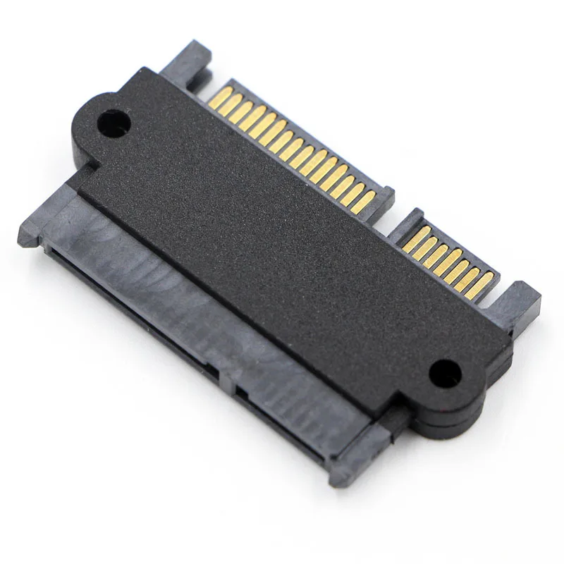 2.5 polegadas hdd 7 + 15pin adaptador sata unidade de disco rígido sata macho para macho para fêmea conector de extensão de energia de dados