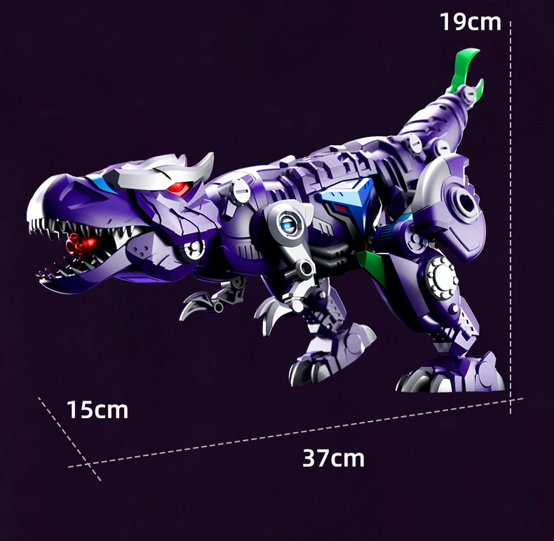 LiJiang XT-1611 Transformation tyran T-REX dinosaure BW Beast Wars 24.5 cm figurine jouets