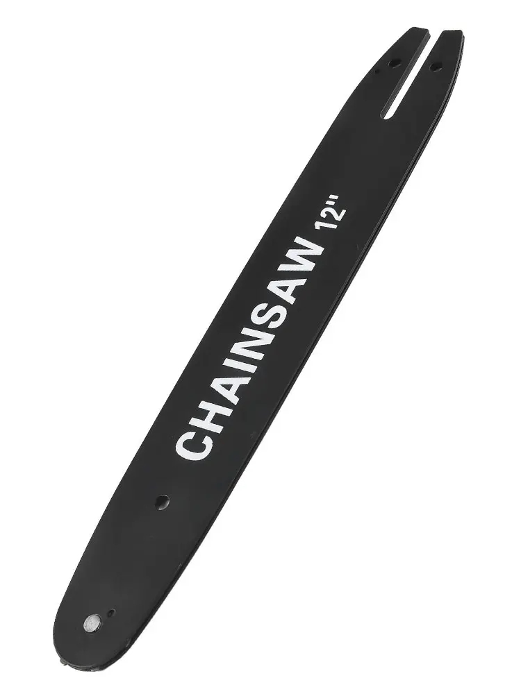 Replacement Guide Bar for Chainsaw 12 Inch Metal Construction Fits Model 1244 507P 1 Piece for Reliable Cutting Support