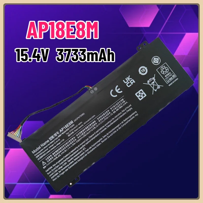 

New AP18E7M AP18E8M Laptop Battery For Acer Predator Helios 300 PH315-52 PH315-53 PH317-53 15.4V 58.75Wh