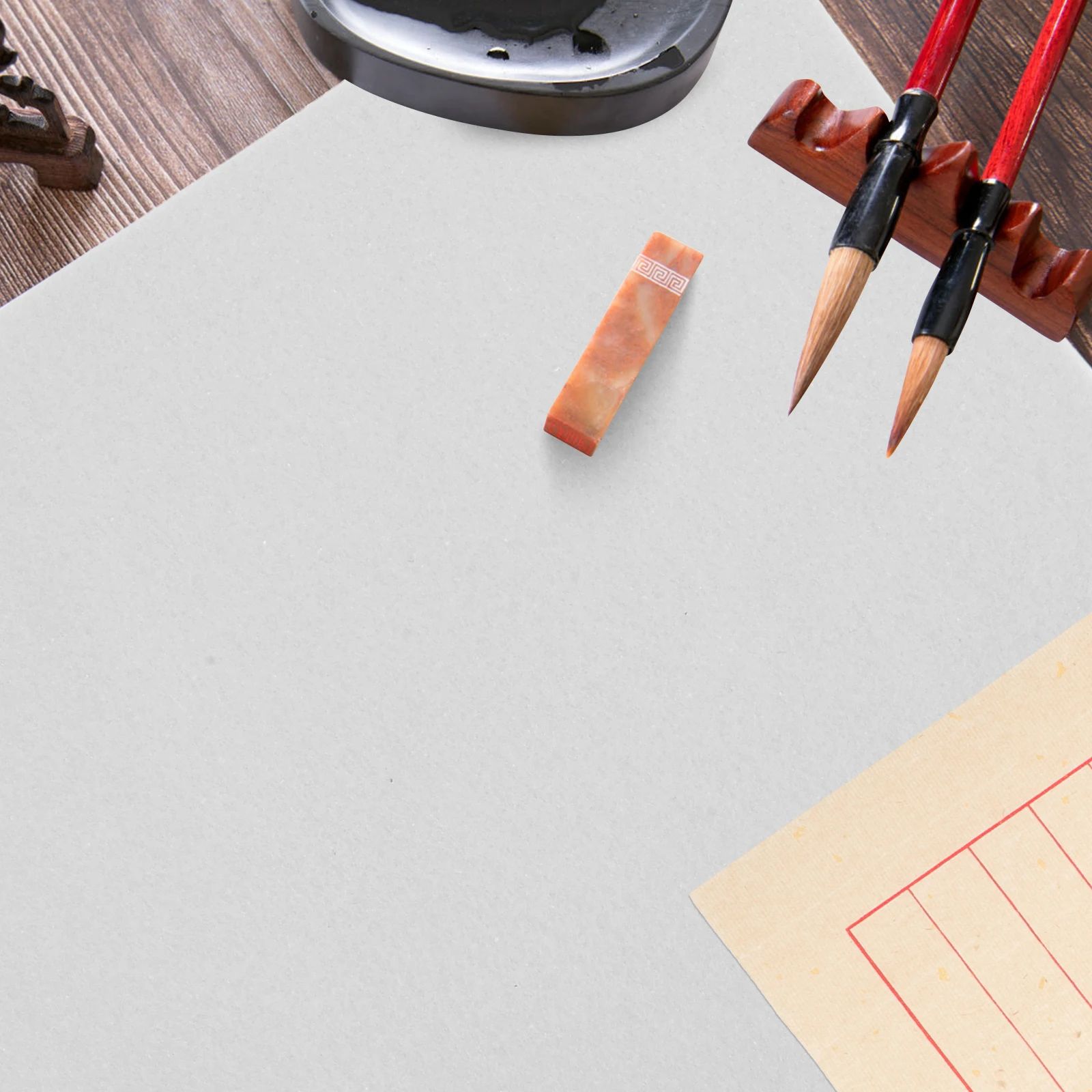 

1Pcs Writing Felt Mat Chinese Calligraphy Cushion Pad Smooth Surface for Writing Practice