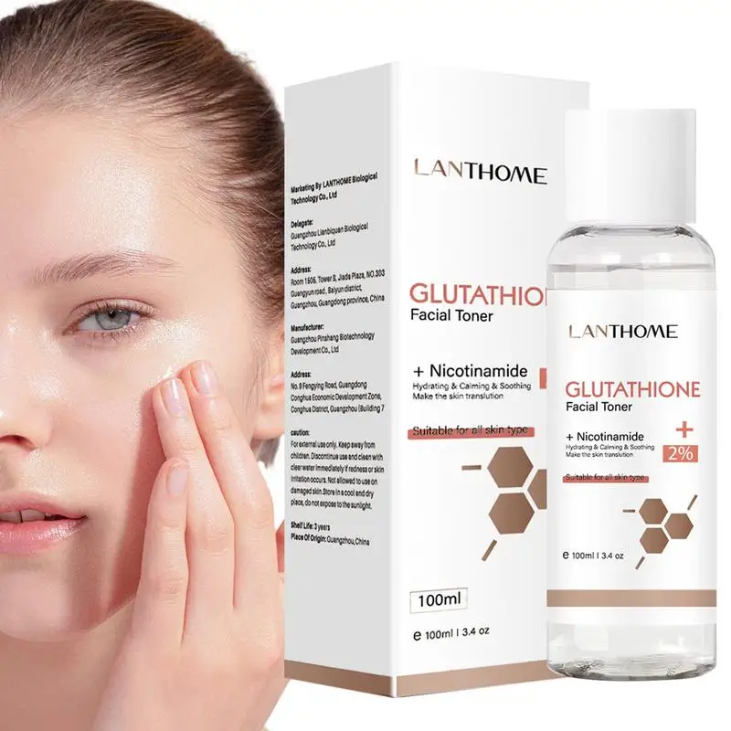 Glutathione Whitening Freckle Serum Remove Melasma Dark Serum Dark Spot Removal Serum Gentle Brightening Moisturizing Face Toner