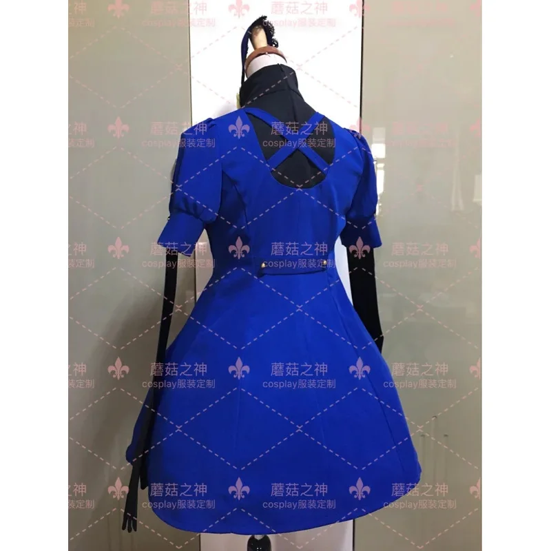 

Lavenza Outfit Dress Game Cosplay Costume full set with hair piece