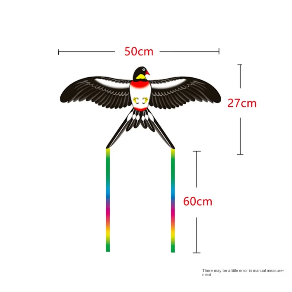 블루 나비 연 만화 3D 다이나믹 버드 연 립스톱, 쉽게 날 수 있음, 0.5m 연, 새로운 중국 바람 연인