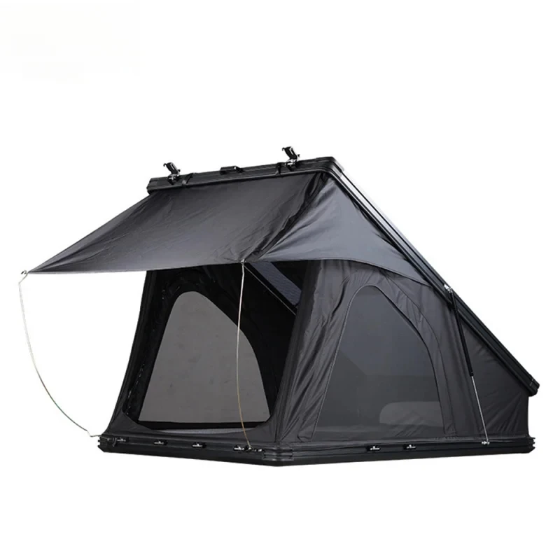TOP HOTO Rise RTT Car Rooftop Tent Clamshell Aluminum Hardshell 2-3 4 Person Heavy 2025 High Quality NEW