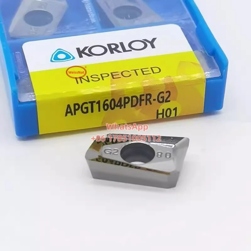 KORLOY APKT1135PDFR-MA APKT1135PDFR-R0.8 APKT1604PDFR-MA3 APKT1604PDFR-MA H01 APGT1604PDFR-G2 QX01 Carbide Inserts