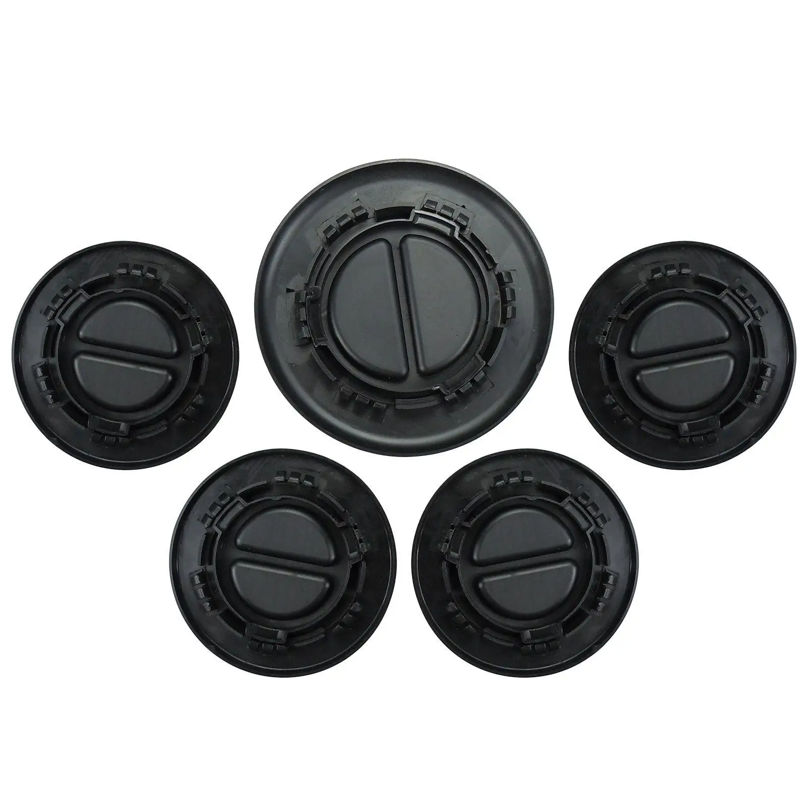 Trailer Tow Cover Plastic Bed Plug Cover Kit for Dodge Ram 2500 3500 2014-2019 5th Wheel Towing
