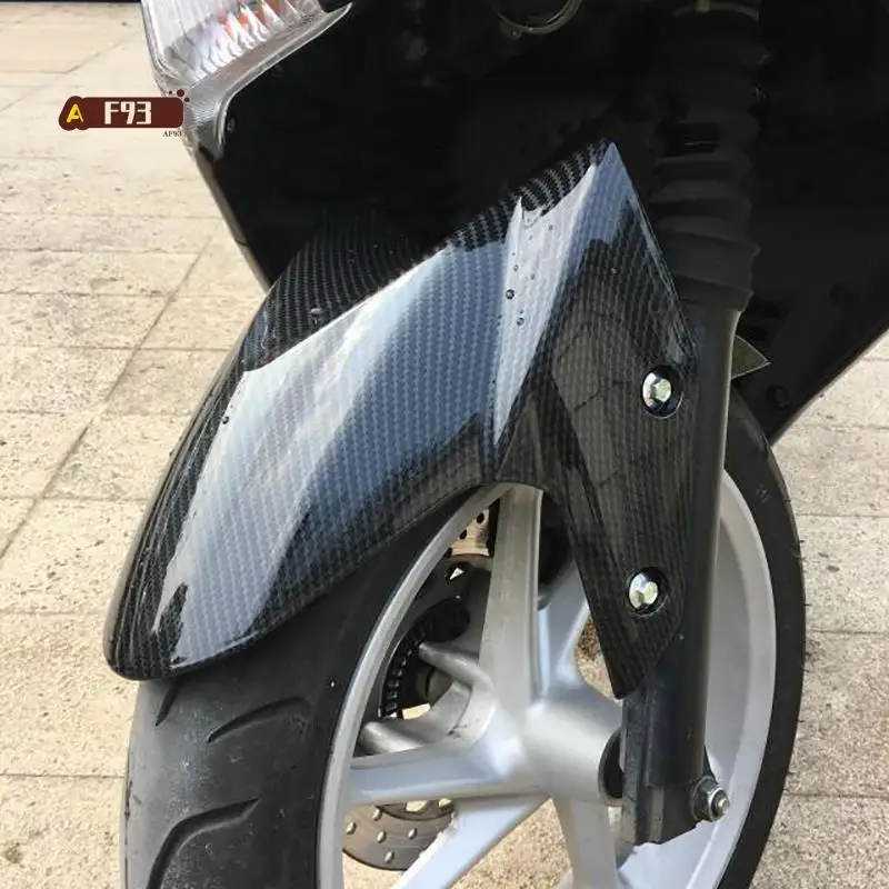 

AF93-For Yamaha NMAX155 150 2016-2019 Motorcycle Front Wheel Fender Mudguard Splash Guard Shield Carbon Fiber Accessories