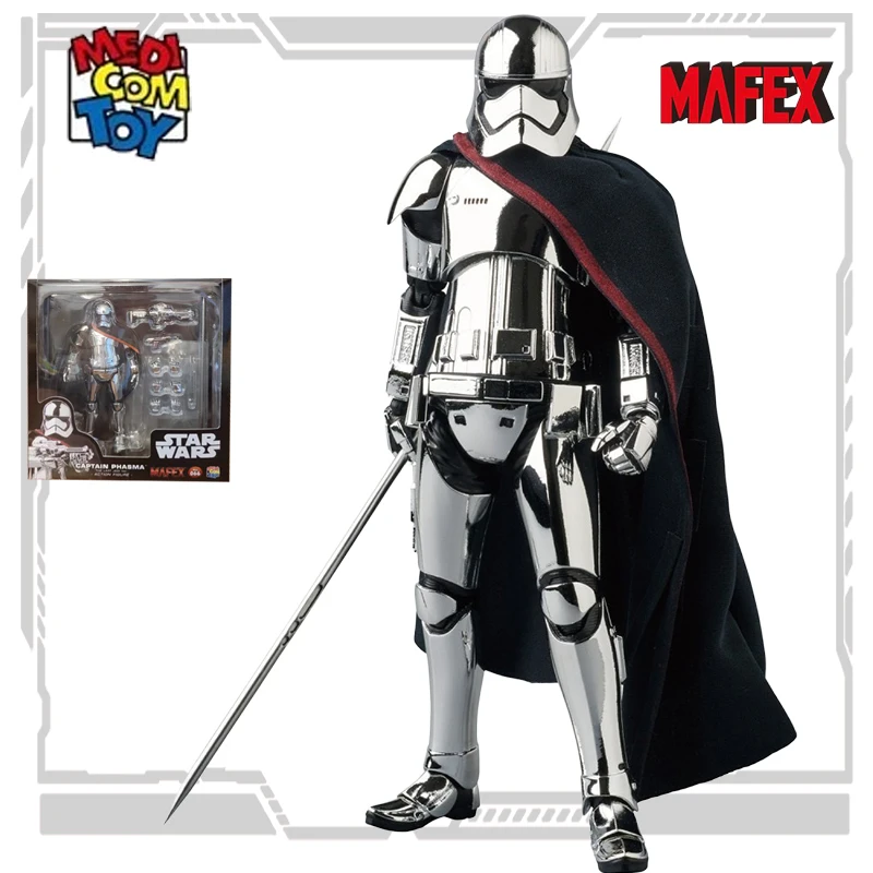 MEDICOM Original MAFEX serie CAPITÁN PHASMA Anime figura de acción modelos de ensamblaje juguetes coleccionables adornos regalos para niños