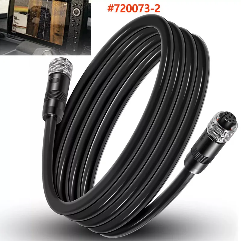 Humminbird 720073-2 AS EC 10E Ethernet Cable,Fit for SOLIX, HELIX G2N, HELIX G1, ONIX, ION, 1100, 900, 800, 700 Series (10 Feet)