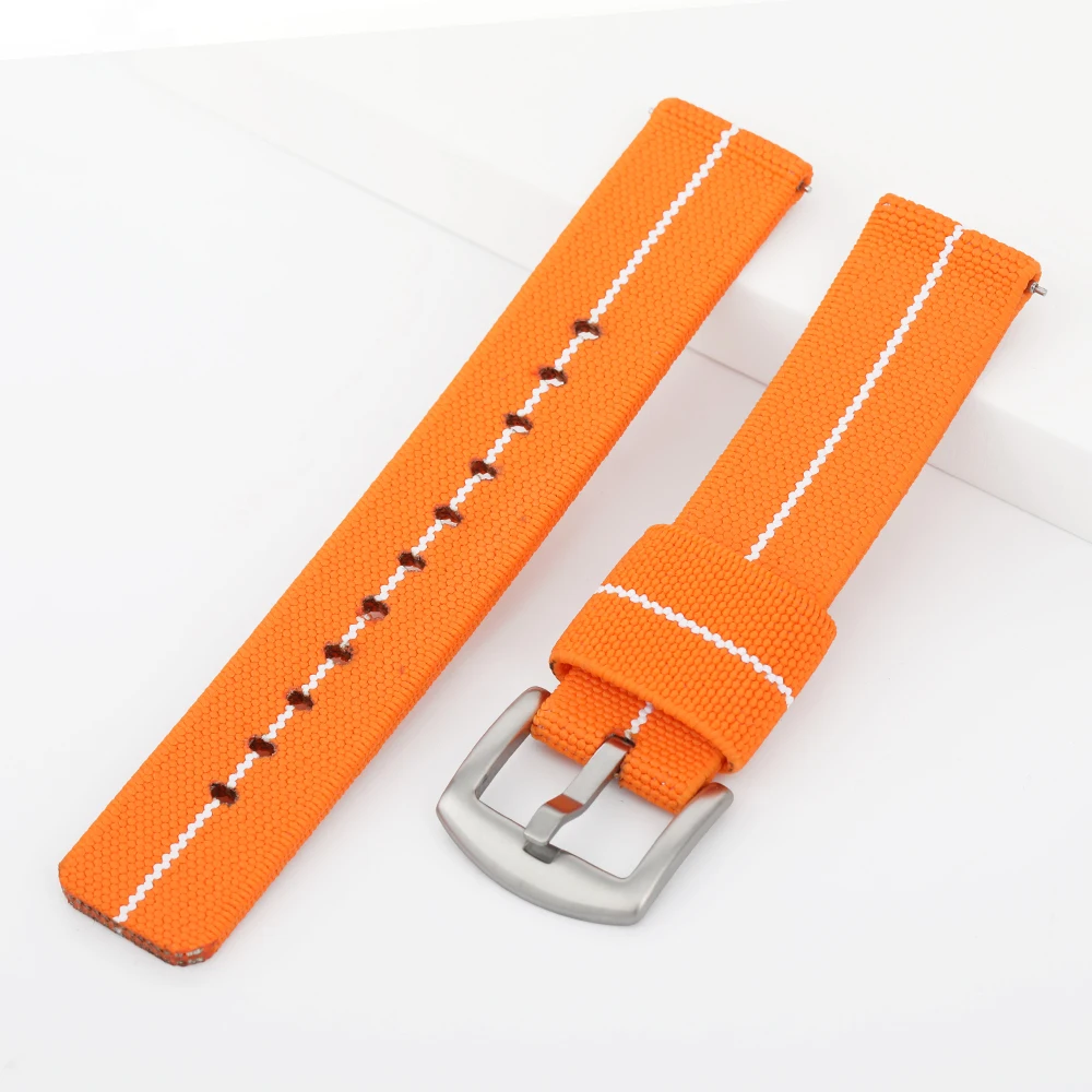 Nylon Watch Band 18mm 20mm 22mm Bracelet Elastic Watch Strap Universal Fast Release Wrist Band Belt Replacement Accessories