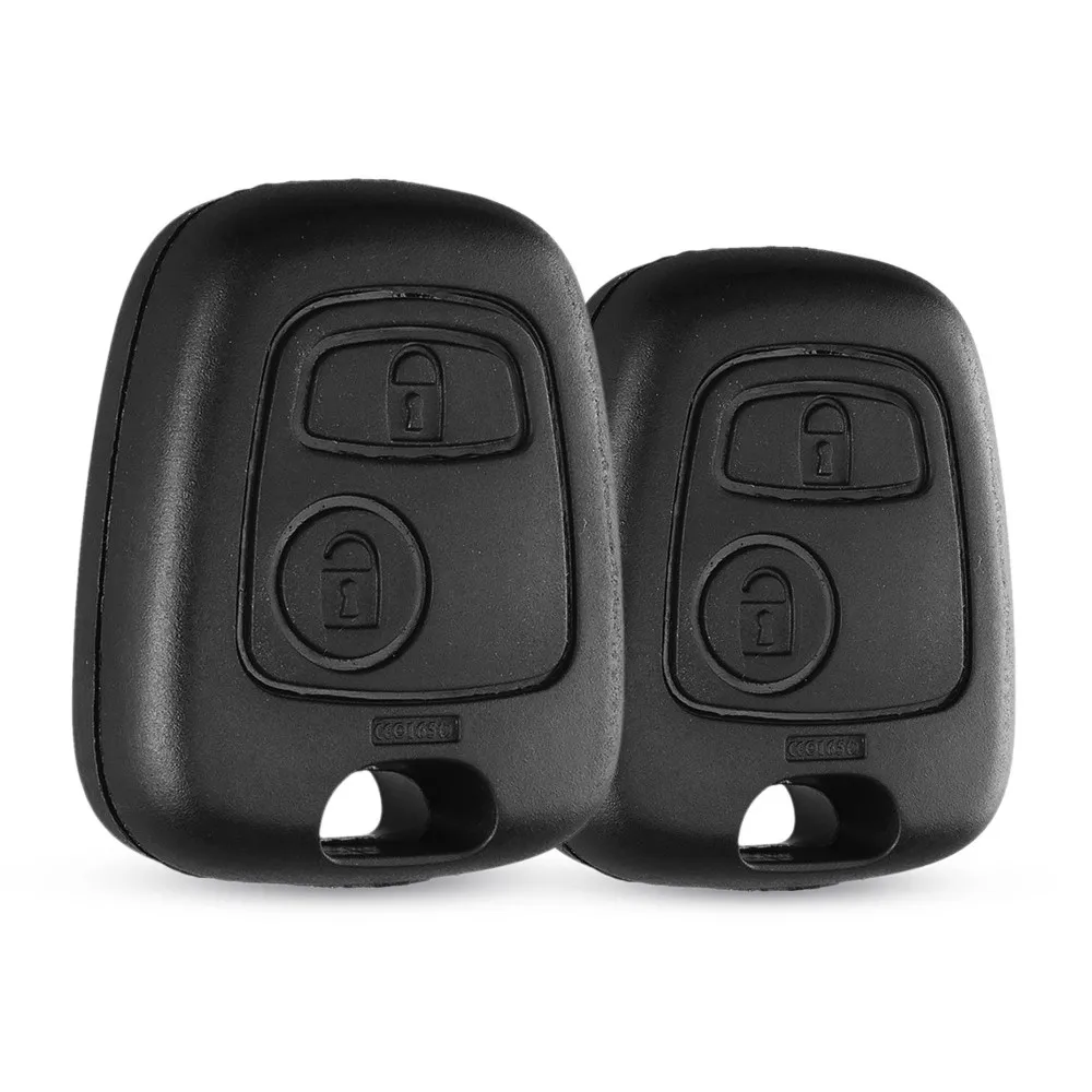 

Replacement Shell for Toyota AYGO Peugeot 107 207 307 Citroen C1 C4 Key Auto Remote Car Key Case Without Blade