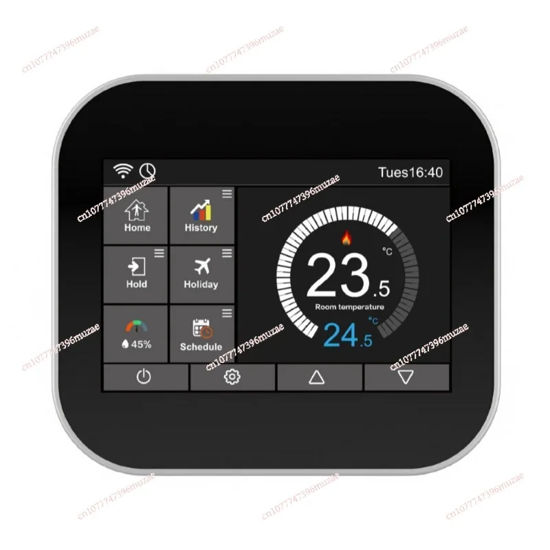 Smart wifi thermostat, water floor heating, electric floor heating, wall-mounted boiler thermostat