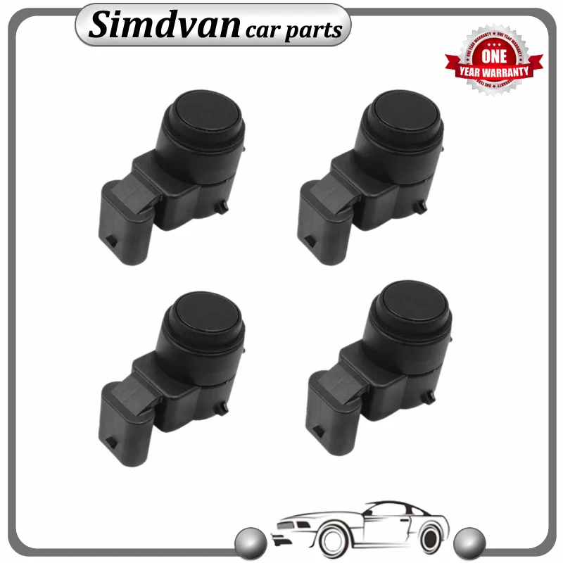 4PCS PDC Parking Sensor for-BMW E81 E82 E88 E90 E91 E92 E93 E84 Reverse 66209196705 9196705 66206934308