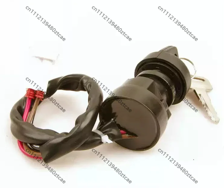 All‑Terrain ATV Ignition Lock Key Switch Kit Off‑Road Quad Vehicle Anti‑Theft Ignition Component Replacement Assembly