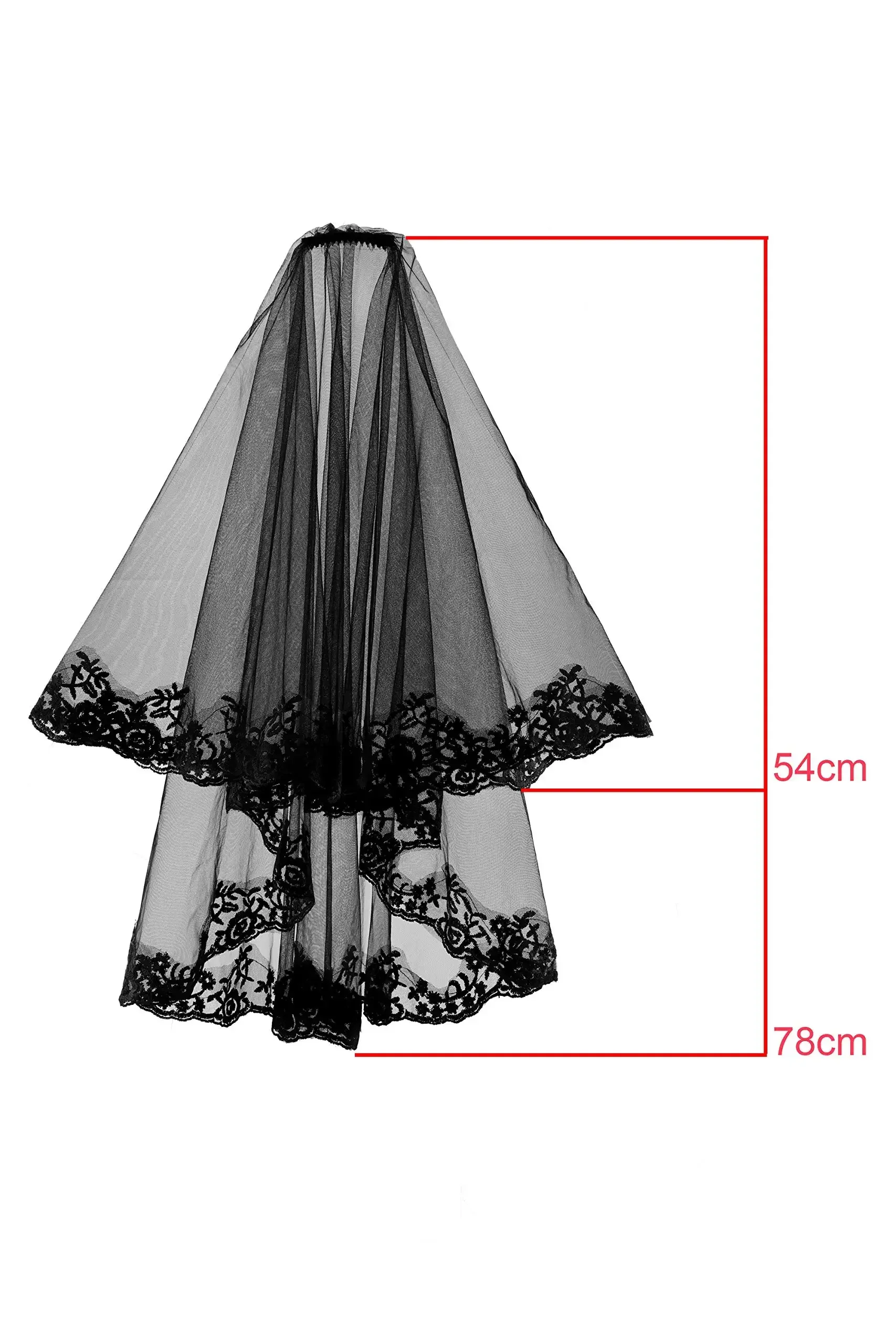 Women Mesh Veils Bridal Birdcage Short Wedding Face Clip Tulle Gothic Bride Halloween Costume Veil