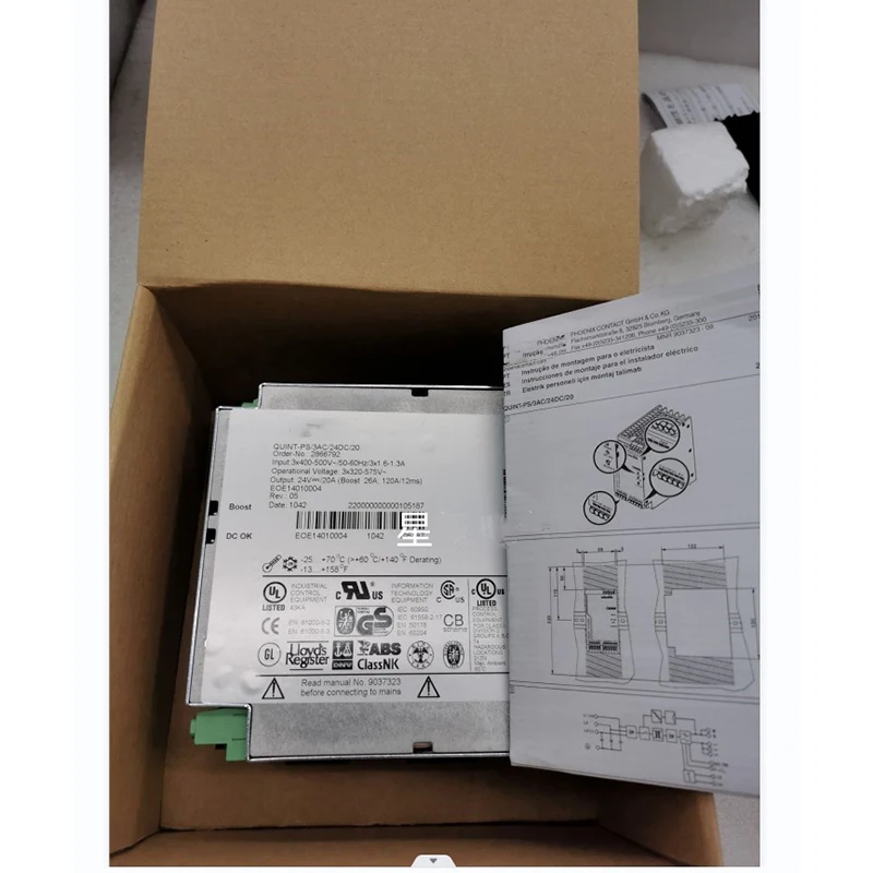 2866792 Power Supply Unit - QUINT-PS/3AC/24DC/20