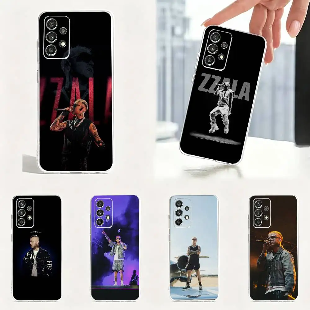 Pop Rap Lazza-Jacopo Lazzarini  Phone Case For Transparent Soft case Samsung S25,S24,S21,S22,S23,S30,Ultra,S20,Plus