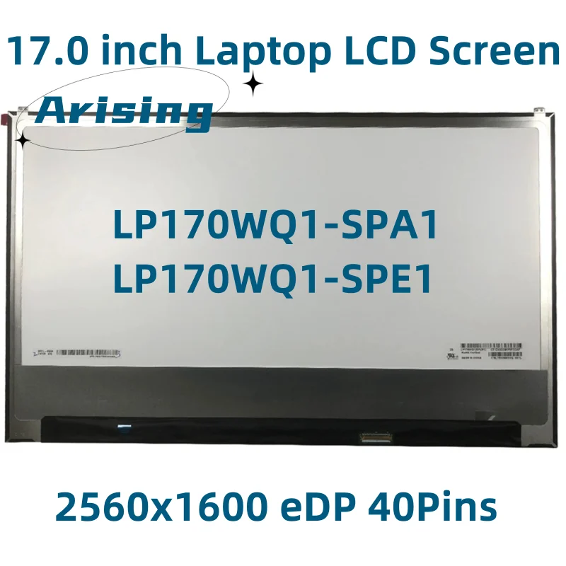 

LP170WQ1-SPA1 LP170WQ1-SPE1 For LG Gram 17Z990 17.0inch Matrix Replacement 2560*1600 LCD Display Screen