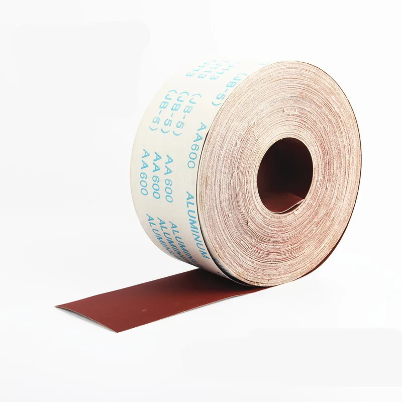 Per 10m larghezza 100mm panno smeriglio rotolo lucidatura carta vetrata strumenti per la molatura lavorazione dei metalli #60-800 strumenti e accessori per la lavorazione del legno