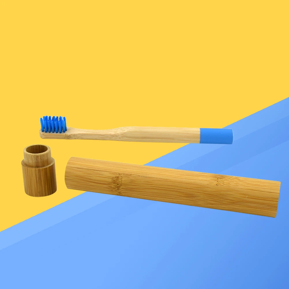 

Bamboo Toothbrush Biodegradable Eco-Friendly Soft Bristles Ergonomic Design Black Bamboo Toothbrush Wooden Toothbrushes