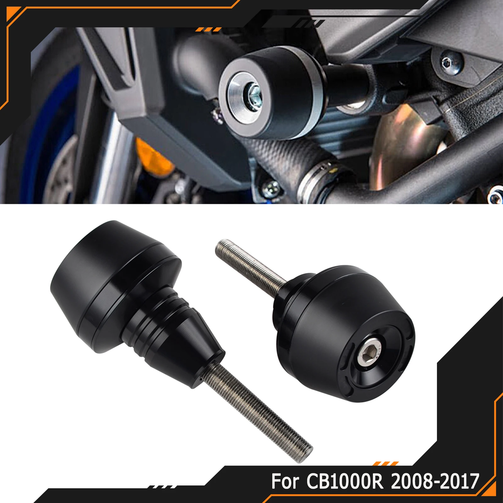 

NICECNC For Honda CB1000R 2008-2017 Frame Slider Guard Crash Protector