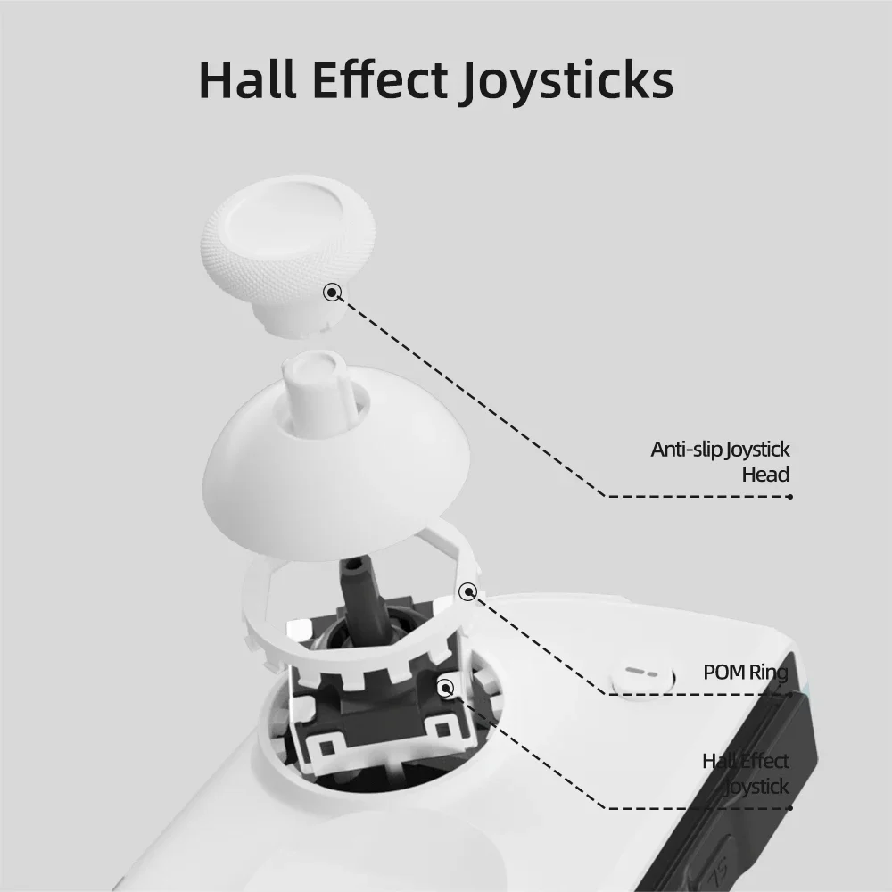 Mobapad M6 Gemini Joystick für Nintendo Switch mit Hall-Effekt-Controller HD-Vibration für Nintendo Switch OLED-Konsole – Detail 16