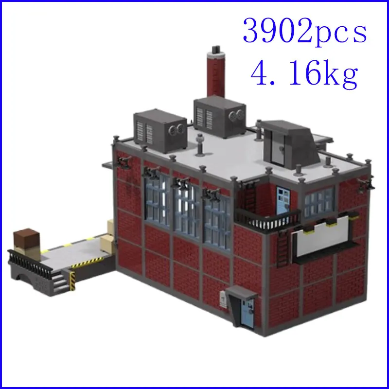 ชุดตัวต่อโมดูลาร์ MOC-79205 3902 ชิ้น แบบประกอบเอง ของเล่นเสริมพัฒนาการ ชุดของขวัญ ของตกแต่ง