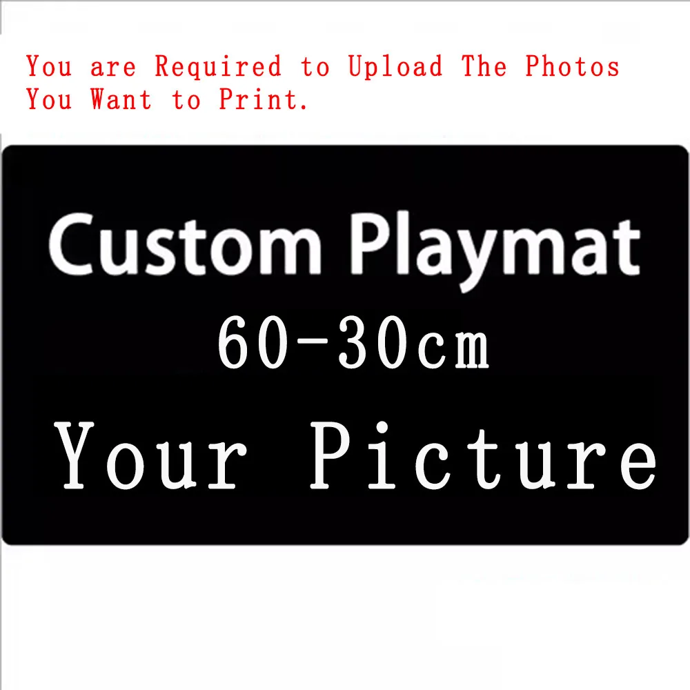 Custom Mouse Pad Print Diy Large Playmat Gaming Customized Mat XXL Size Gamer Office Mousepad OEM Logo  Black Desk Mat