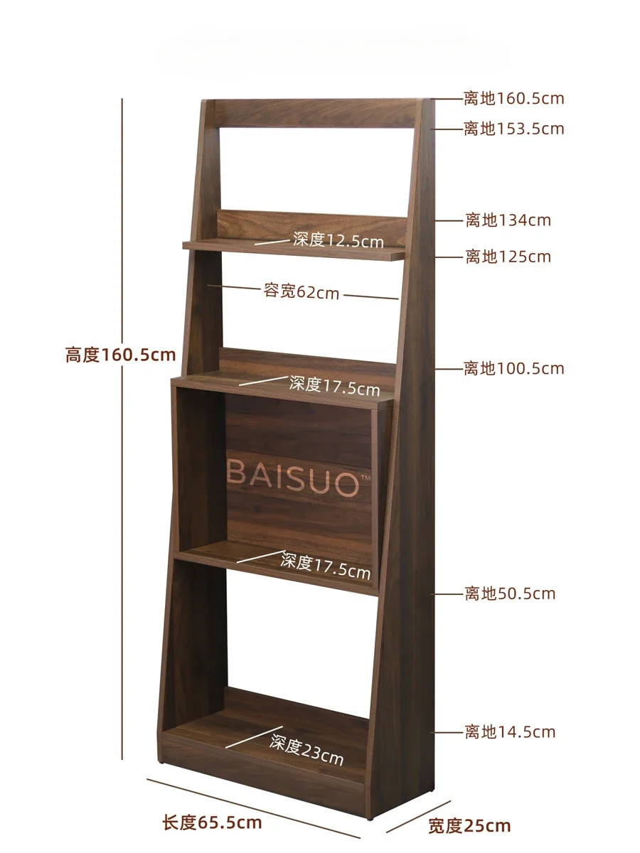 رف كتب عتيق، خزانة أرفف من القرون الوسطى، خزانة ضيقة ورقيقة، أرضية تعرض جانب خزانة كتب رفيع للغاية #6