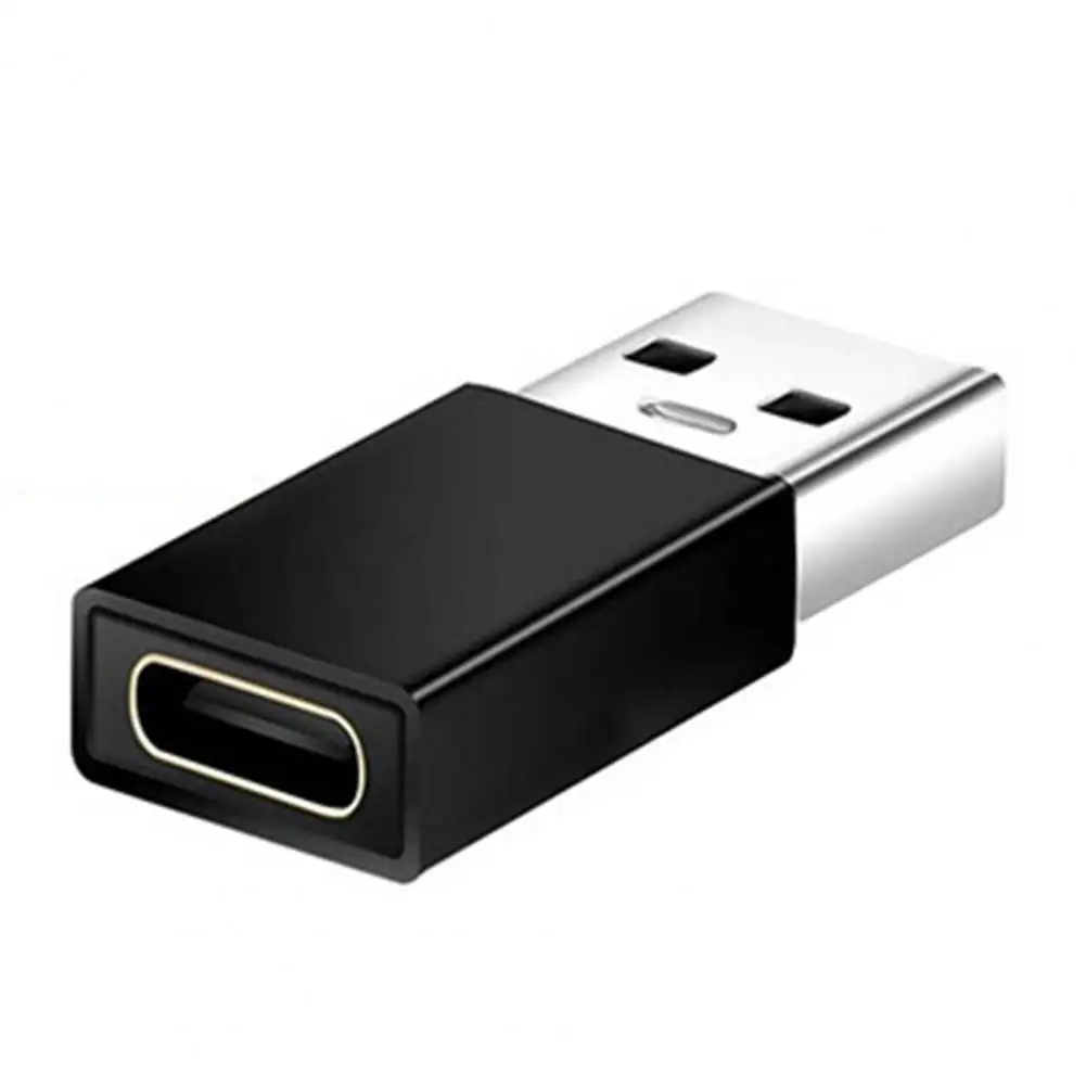 Converter OTG Adapter Fast Charging Type-C f Aluminum Alloy to USB3.0 PD for Laptop PC Computer