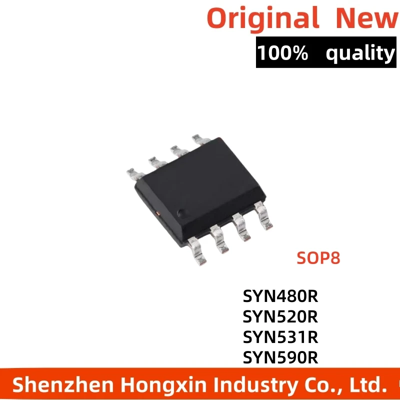 10 pieces of SYN480R SYN520R SYN531R SYN590R 480R 520R 531R 590R SMT SOP8 superheterodyne receiving IC module wireless receiving