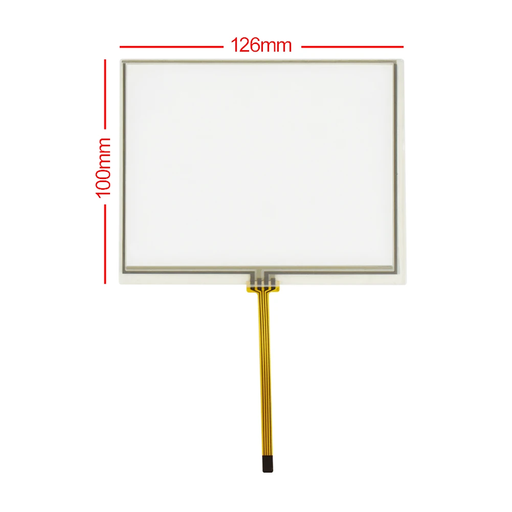 5.6 inch 4wire Industrial Resistive Touch screen Panel Digitizer Glass 126*100mm